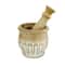 Brown Mango Wood Country Cottage Mortar & Pestle Sets